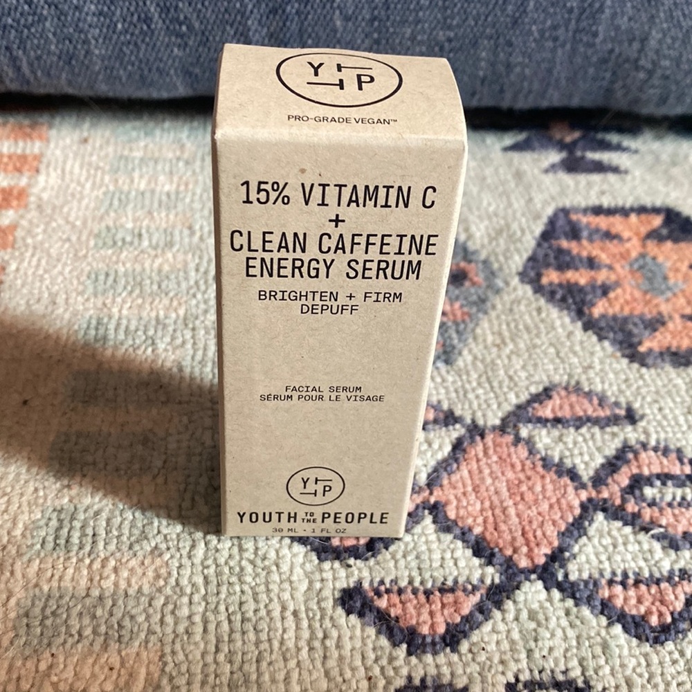Youth To The People
15% Vitamin C + Clean Caffeine Energy Serum